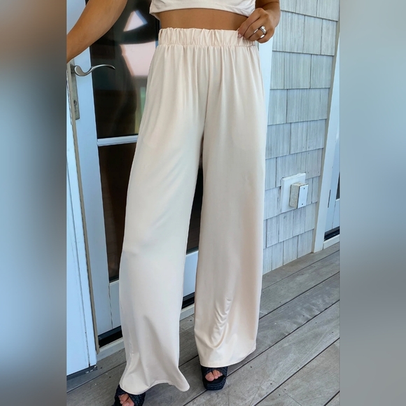 Wide Leg Buttery Pant - Picture 2 of 9